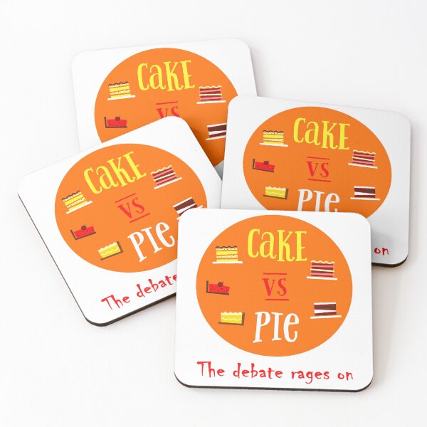 Item preview, Cake versus Pie designed and sold by MichaelEpp.
