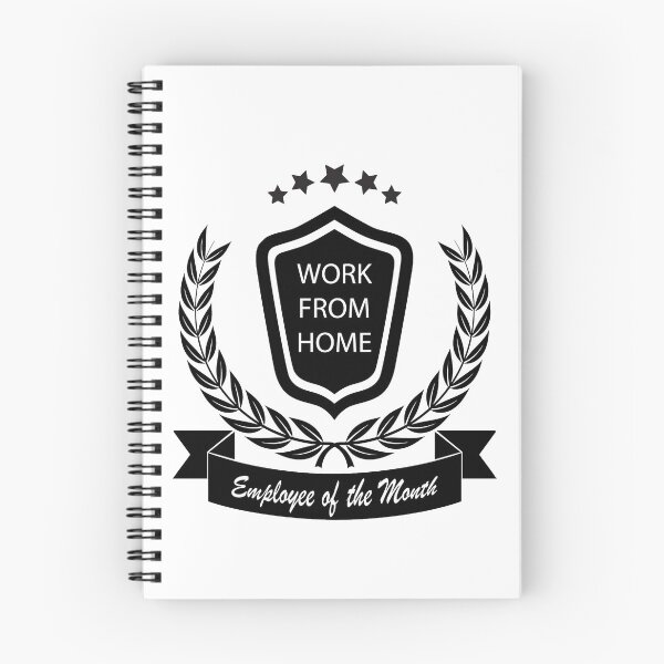 Item preview, Work from Home Employee of the Month designed and sold by Dawooddart.