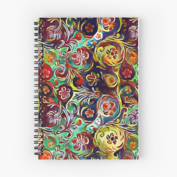 Item preview, Colourful Flower Pattern designed and sold by ClassicalAnime.