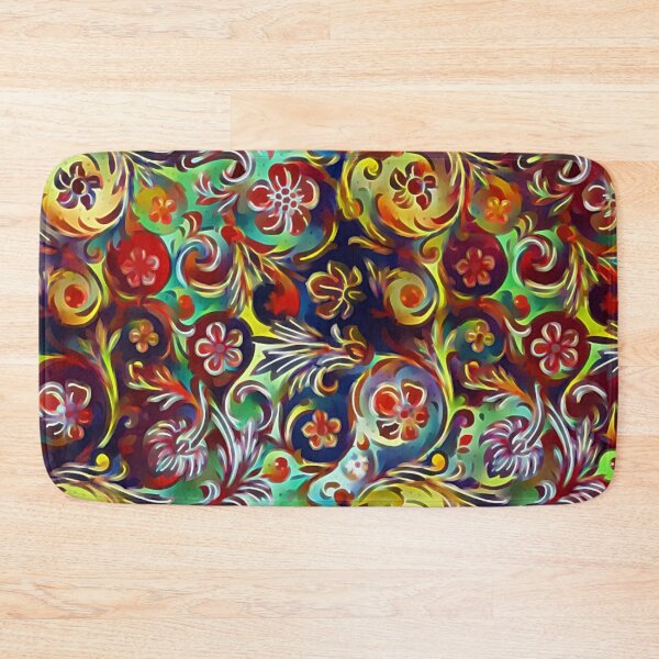 Item preview, Colourful Flower Pattern designed and sold by ClassicalAnime.