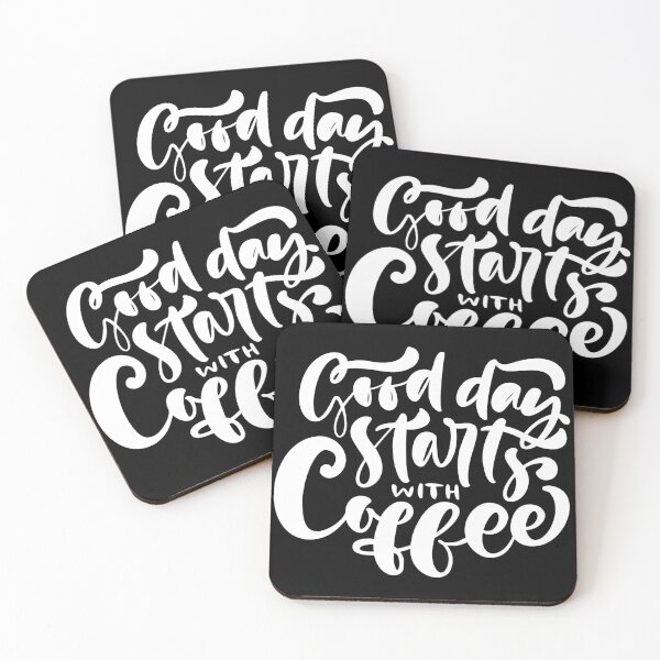 Item preview, Good Day Starts with Coffee designed and sold by Gavinstar.