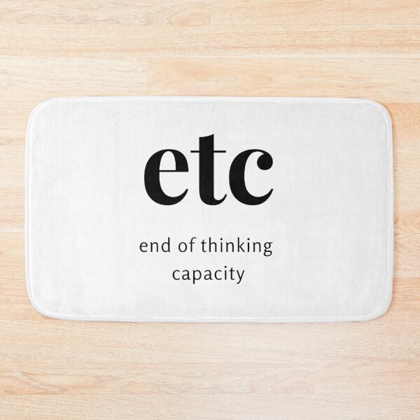 Item preview, Etc- End Of Thinking Capacity  designed and sold by artesiaKT.