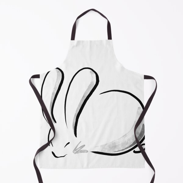 Aperçu de l'œuvre Lapin endormi en style Brushwork créée et vendue par AcuteLines.