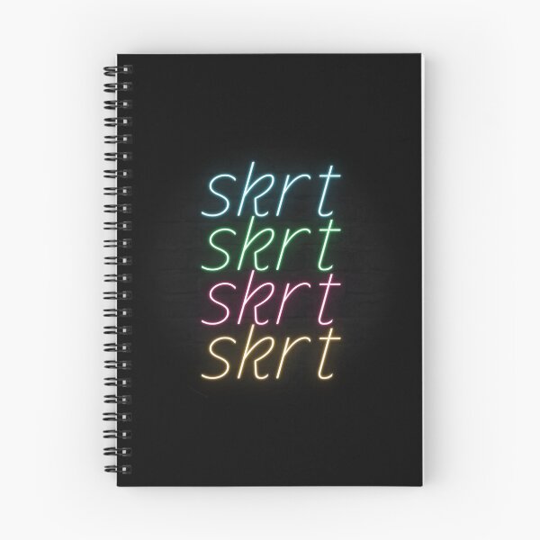 Item preview, Skrt Skrt Skrt Skrt Neon Text designed and sold by dylanxh.