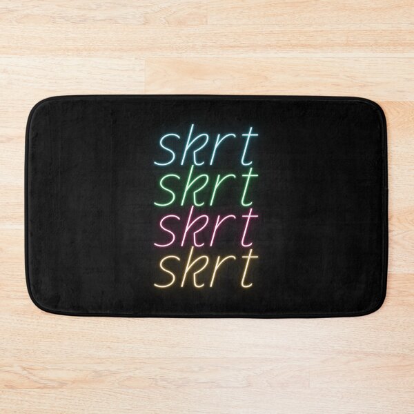 Item preview, Skrt Skrt Skrt Skrt Neon Text designed and sold by dylanxh.