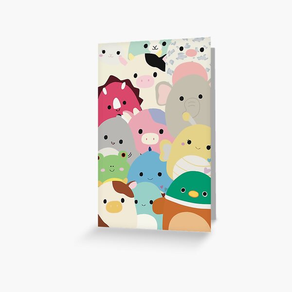 Squishmallows! Greeting Card