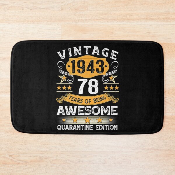 Item preview, 78 Years Old Gift Vintage 1943 78th Birthday Quarantine designed and sold by anniversaryshop.