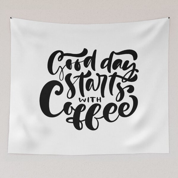 Item preview, Good Day Starts with Coffee designed and sold by Gavinstar.
