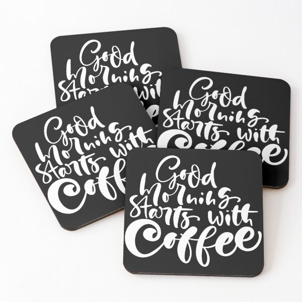 Item preview, Good Morning Starts with Coffee designed and sold by Gavinstar.