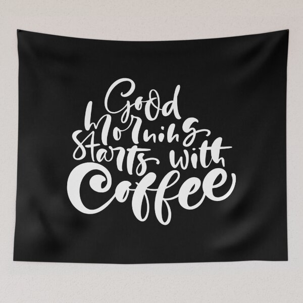 Item preview, Good Morning Starts with Coffee designed and sold by Gavinstar.