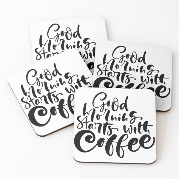 Item preview, Good Morning Starts with Coffee designed and sold by Gavinstar.