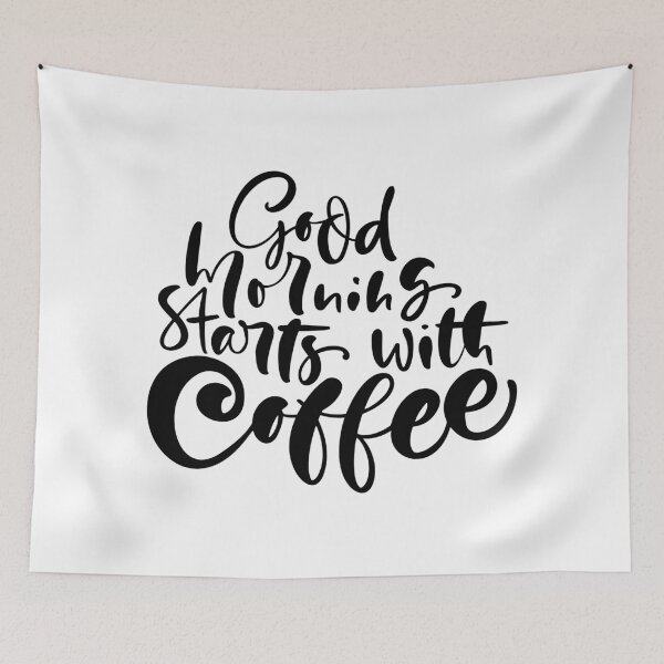 Item preview, Good Morning Starts with Coffee designed and sold by Gavinstar.