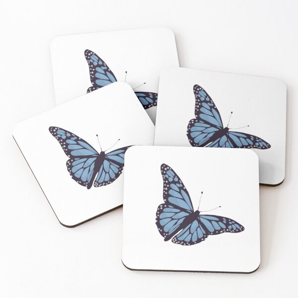 Item preview, aesthetic blue butterfly designed and sold by therosiegarden.