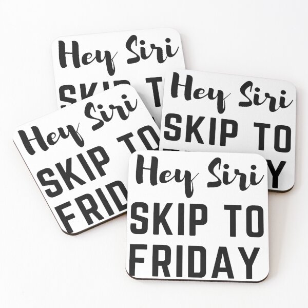 Item preview, Het Siri Skip To Friday  designed and sold by artesiaKT.