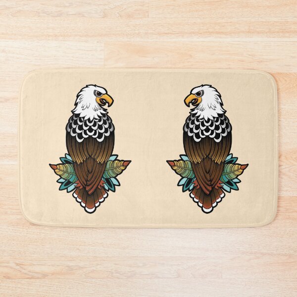 Item preview, Neo-Traditional Eagle Tattoo, Vector Illustration designed and sold by Wendy Bazuta.