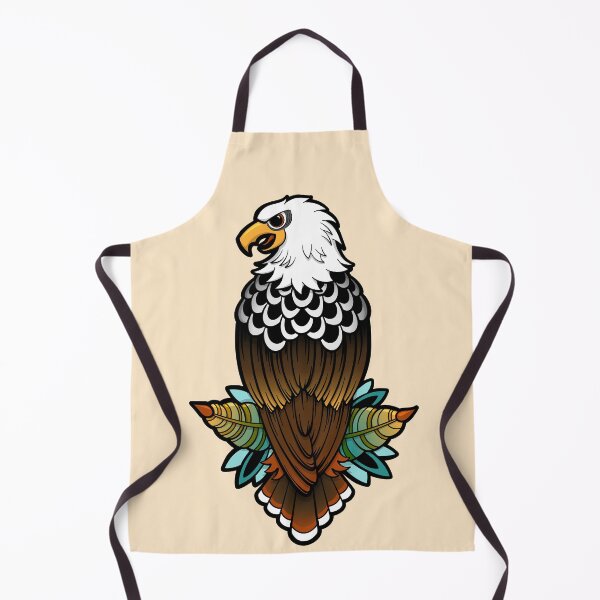 Item preview, Neo-Traditional Eagle Tattoo, Vector Illustration designed and sold by Wendy Bazuta.