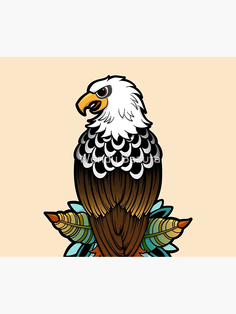 Tattoo Eagle Blackandwhite Eaglehead  Simple Eagle Tattoos Designs  Transparent PNG  584x674  Free Download on NicePNG