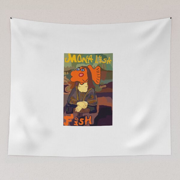 Item preview, The Mona Lisa Fish designed and sold by Tpsic.