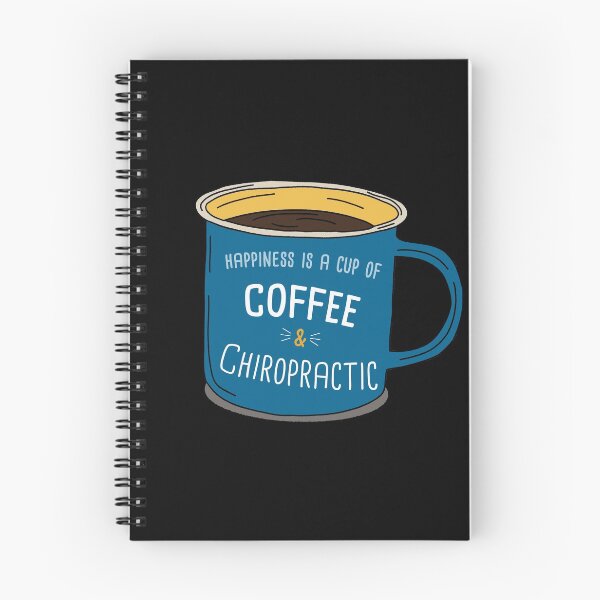 Item preview, Chiropractic & Coffee is happiness designed and sold by orlumbuspirate.