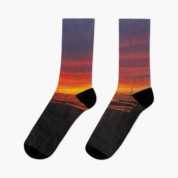Artikelvorschau, Cape Cod Orange Ocean Sonnenuntergang entworfen und verkauft von Christina Boiardi.
