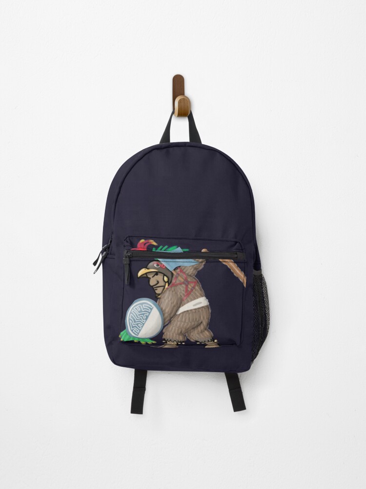 Thumbnail 1 of 3, Backpack, Aztec Eagle Warrior designed and sold by foojer.