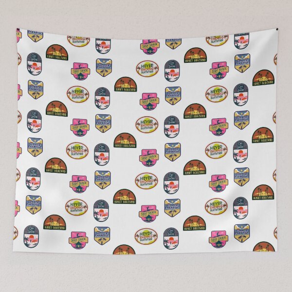 Item preview, Sunset Boulevard Pack designed and sold by stickerscorner.