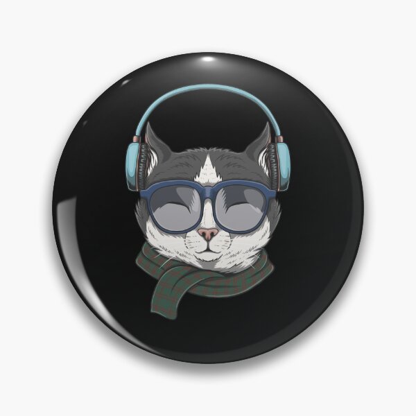Artikelvorschau,  CAT Wear Kopfhörer - Cat Pun entworfen und verkauft von shivani21061993.