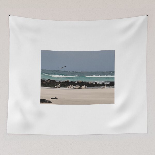 Item preview, Migratory birds of Jeju sea, korea | Blue Sea | Seawave designed and sold by human8891.