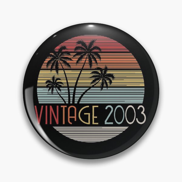 Item preview, Vintage 2003 Sunset Palm Tree 18 Year Old Gift 18th Birthday designed and sold by anniversaryshop.