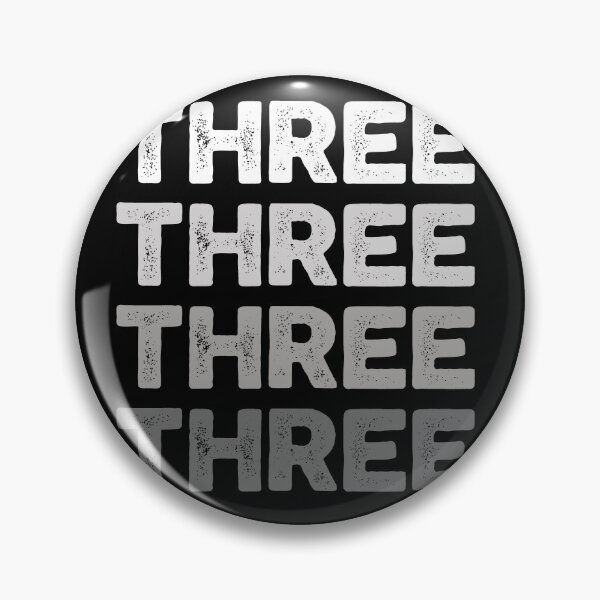 Item preview, 3rd Kids Birthday, Adults Favorite Number Three, Sports Grey designed and sold by The Princess Saves Herself.