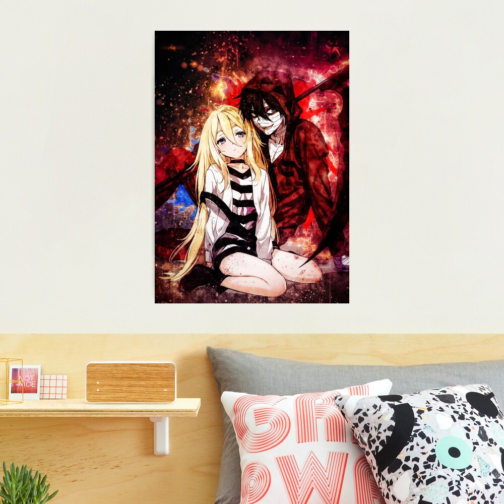 Angels of Death Ray X Zack Canvas Print for Sale by Spacefoxart