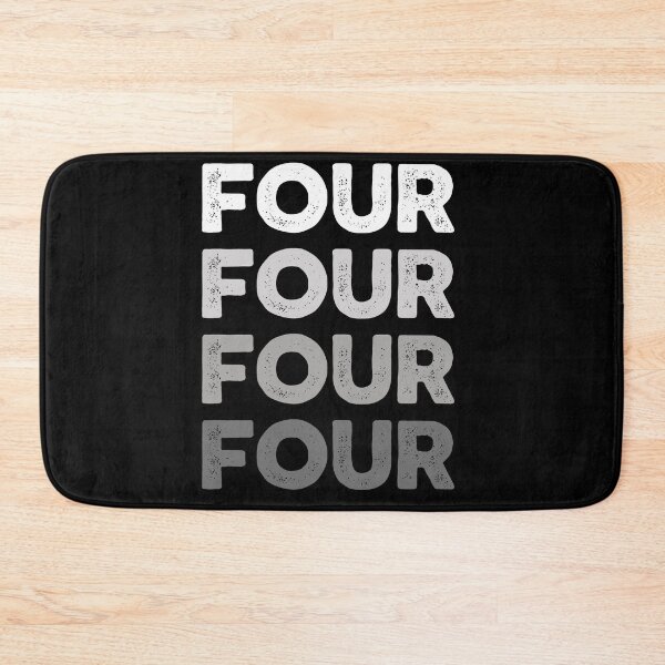 Item preview, 4th Kids Birthday, Adults Favorite Number Four, Sports Grey designed and sold by The Princess Saves Herself.