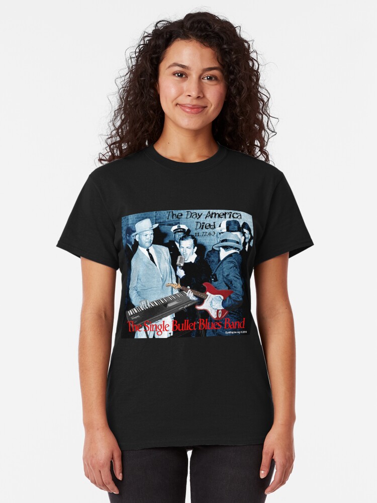 Alternate view of The Single Bullet Blues Band Classic T-Shirt