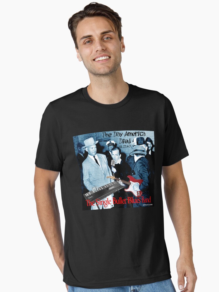 Thumbnail 2 of 7, Essential T-Shirt, The Single Bullet Blues Band designed and sold by EyeMagined.