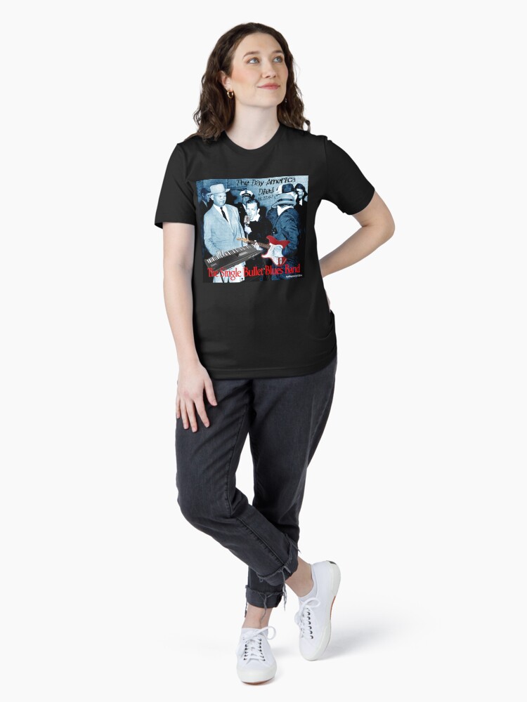 Thumbnail 4 of 7, Essential T-Shirt, The Single Bullet Blues Band designed and sold by EyeMagined.