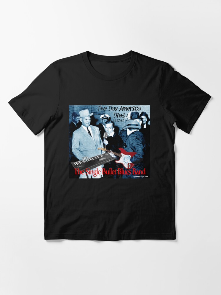 Thumbnail 3 of 7, Essential T-Shirt, The Single Bullet Blues Band designed and sold by EyeMagined.