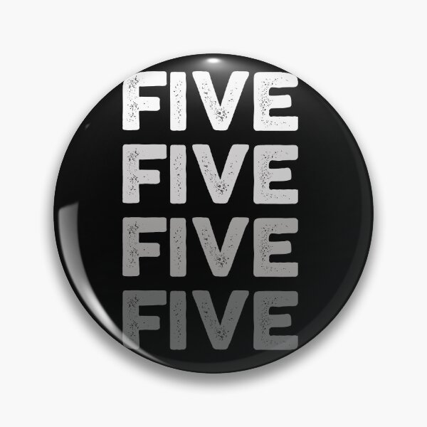 Item preview, 5th Kids Birthday, Adults Favorite Number Five, Sports Grey designed and sold by The Princess Saves Herself.