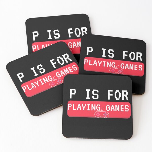 Item preview, P is for playing games design designed and sold by Dreamofstyle7.