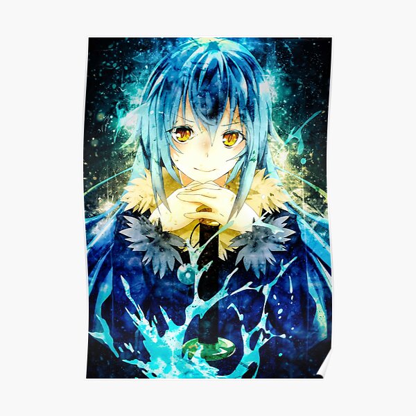 Slime Rimuru Tempest Poster For Sale By Spacefoxart Redbubble 5952