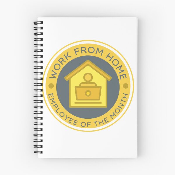 Item preview, Work from Home Employee of the Month designed and sold by Littlebop.