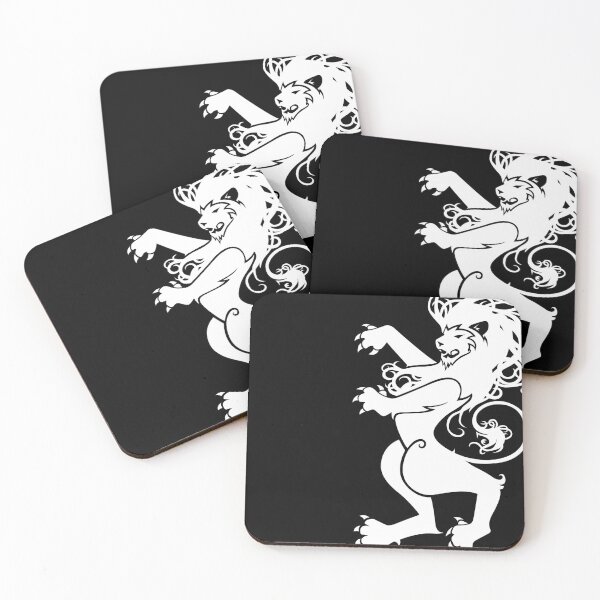 Item preview, Rampant Lion in White designed and sold by JSNGNE.