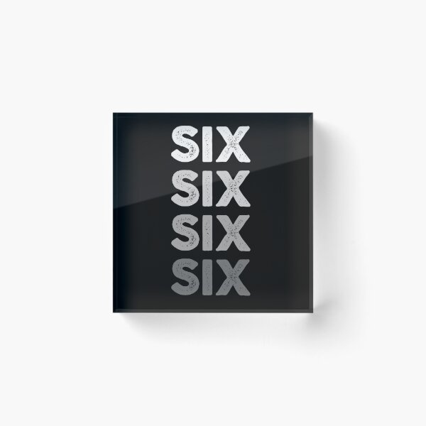 Item preview, 6th Kids Birthday, Adults Favorite Number Six, Sports Grey designed and sold by The Princess Saves Herself.