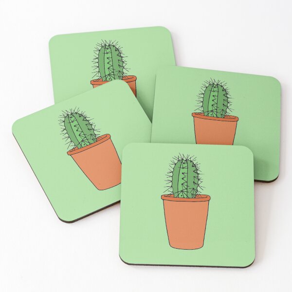 Item preview, Potted Green Cactus designed and sold by murialbezanson.