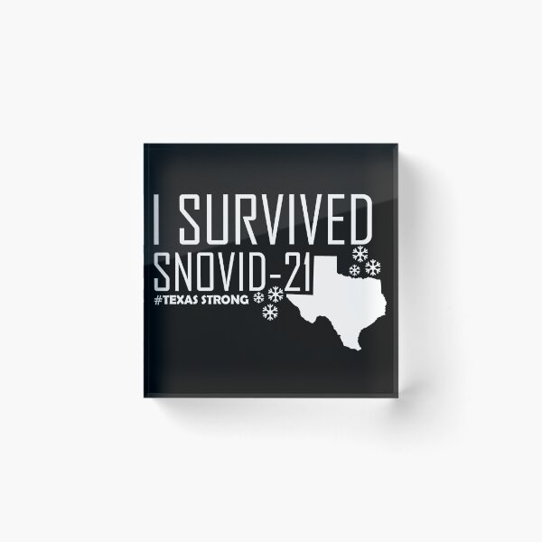 Item preview, I Survived Snovid 21 Texas Strong Tshirt Funny Gifts designed and sold by Onlyc2025.