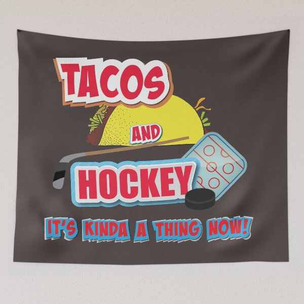 Item preview, Tacos and Hockey designed and sold by Warrior Veteran Clothing.