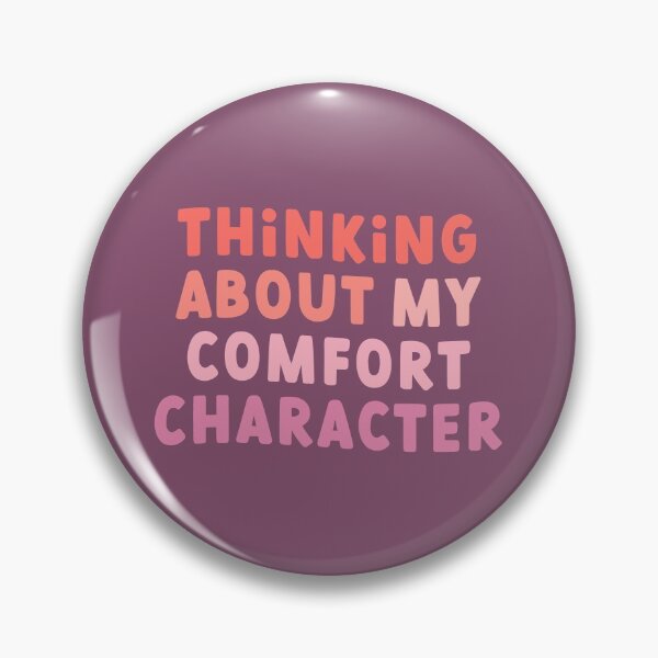 Item preview, Thinking about my comfort character (red/pink) designed and sold by rissidesigns.
