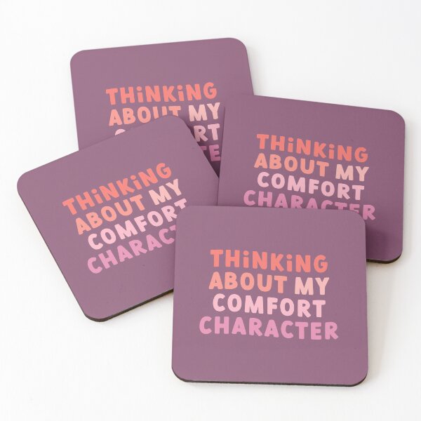 Item preview, Thinking about my comfort character (red/pink) designed and sold by rissidesigns.
