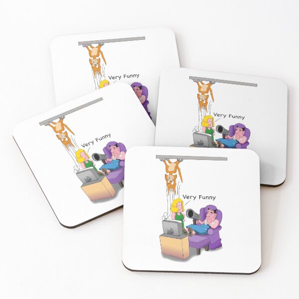 Item preview, Funny Grandpa Scared Cat on the Ceiling. designed and sold by TJHstudio.
