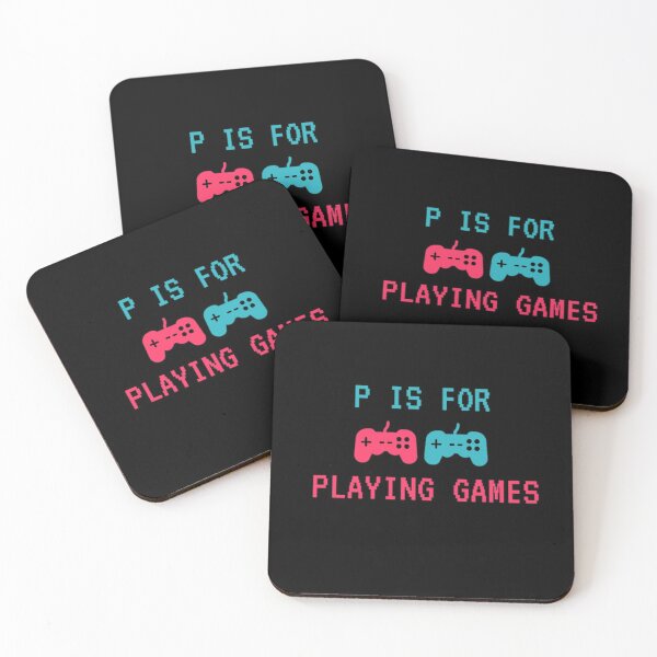 Item preview, P is for playing games designed and sold by Dreamofstyle7.