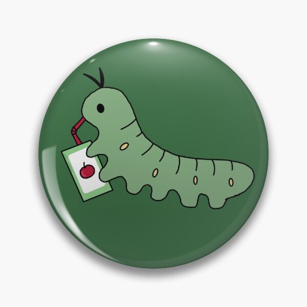 Item preview, caterpillar drinking apple juice  designed and sold by wrig0719.